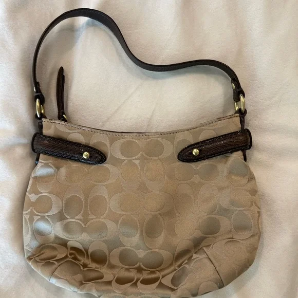 Vintage Coach Tan Shoulder Bag - Picture 2 of 3